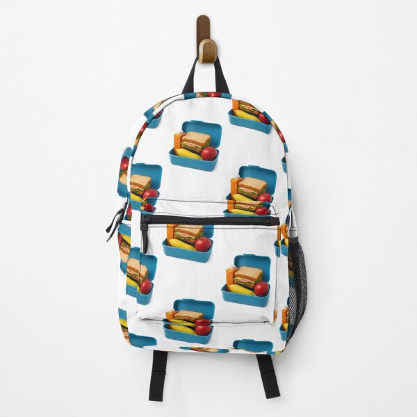 Item preview, Back to school lunchbox with sandwich, juice, banana, and apple for healthy meal, AI generated designed and sold by dvoevnore.