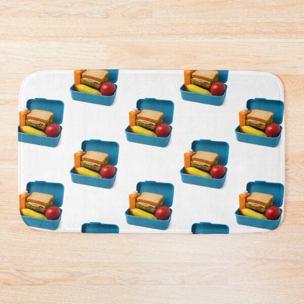 Item preview, Back to school lunchbox with sandwich, juice, banana, and apple for healthy meal, AI generated designed and sold by dvoevnore.