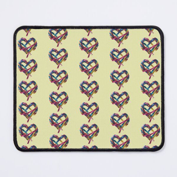 Item preview, Colorful Ribbon Heart – Love, Unity, and Celebration designed and sold by SamartkitDesign.