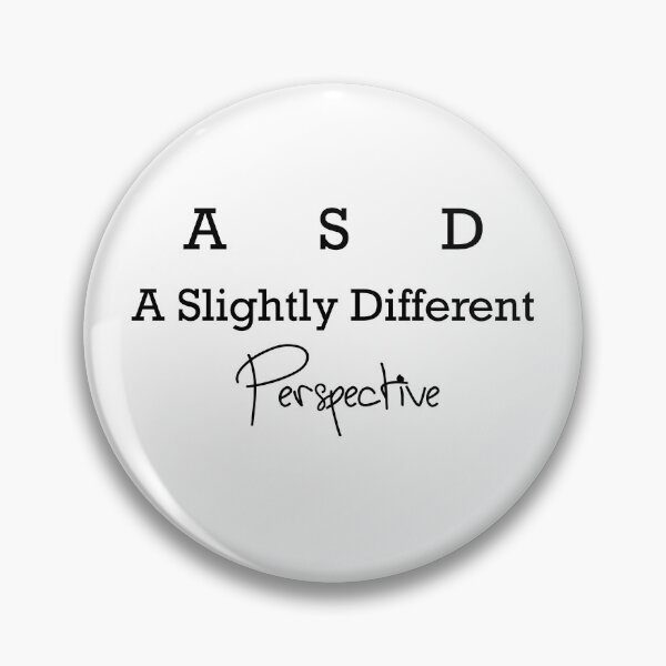 Item preview, ASC ASD A slightly different perspective autism designed and sold by Ruth King.