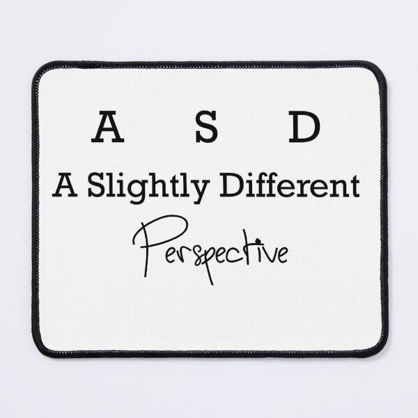 Item preview, ASC ASD A slightly different perspective autism designed and sold by Ruth King.