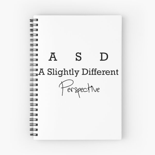 Aperçu de l'œuvre ASC ASD Une perspective légèrement différente de l'autisme créée et vendue par Ruth King.