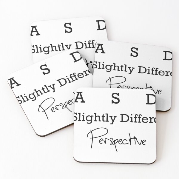Item preview, ASC ASD A slightly different perspective autism designed and sold by Ruth King.