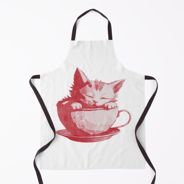 Item preview, Sleeping Cat in Teacup designed and sold by kinpirks.