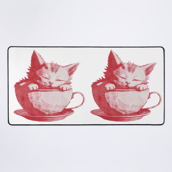 Item preview, Sleeping Cat in Teacup designed and sold by kinpirks.