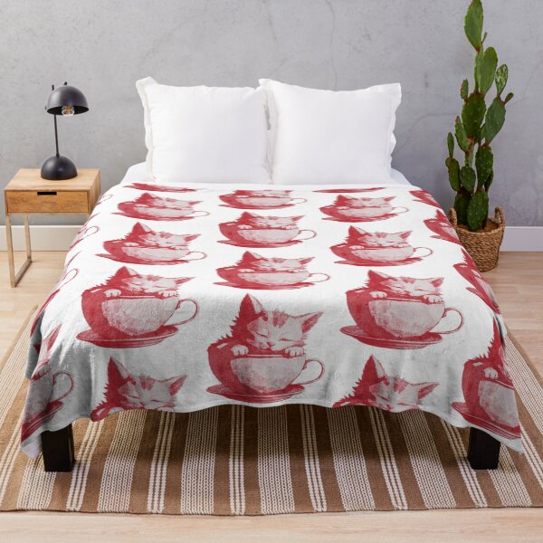 Item preview, Sleeping Cat in Teacup designed and sold by kinpirks.