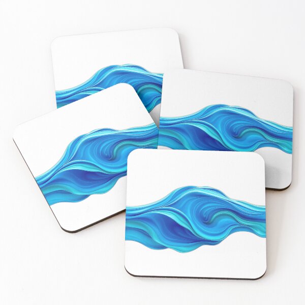 Item preview, Abstract Ocean Flow in Blue and Green designed and sold by sharon1210.