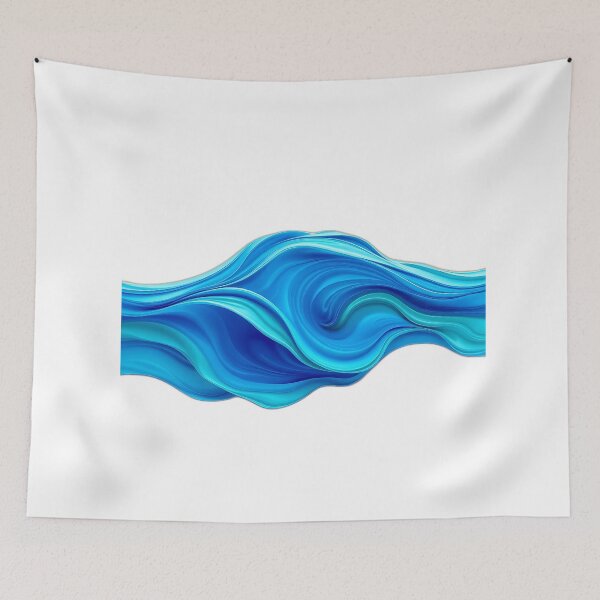 Item preview, Abstract Ocean Flow in Blue and Green designed and sold by sharon1210.