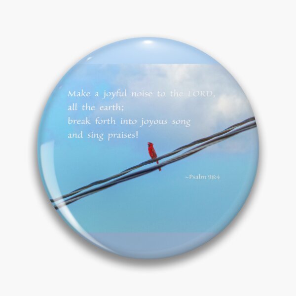 Item preview, Psalm 98:4  designed and sold by Frankie Cat Photography.