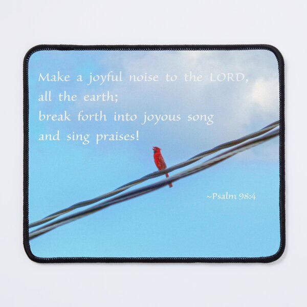 Item preview, Psalm 98:4  designed and sold by Frankie Cat Photography.