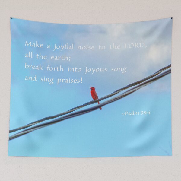 Item preview, Psalm 98:4  designed and sold by Frankie Cat Photography.