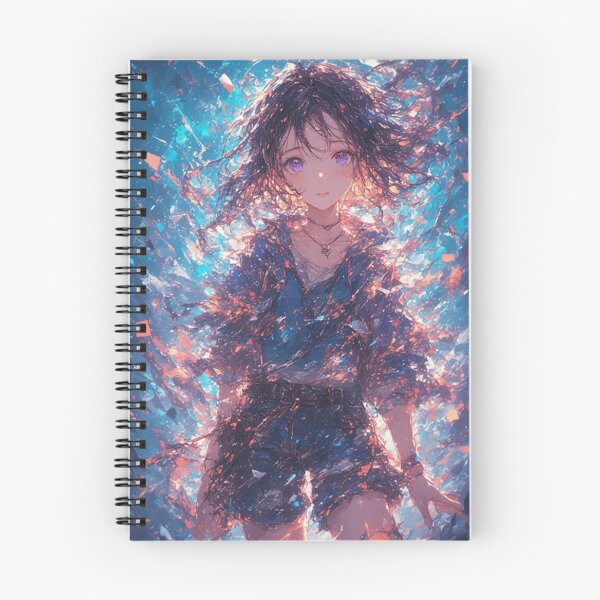 Item preview, Anime girl with pink crystals designed and sold by ArtsJulian.