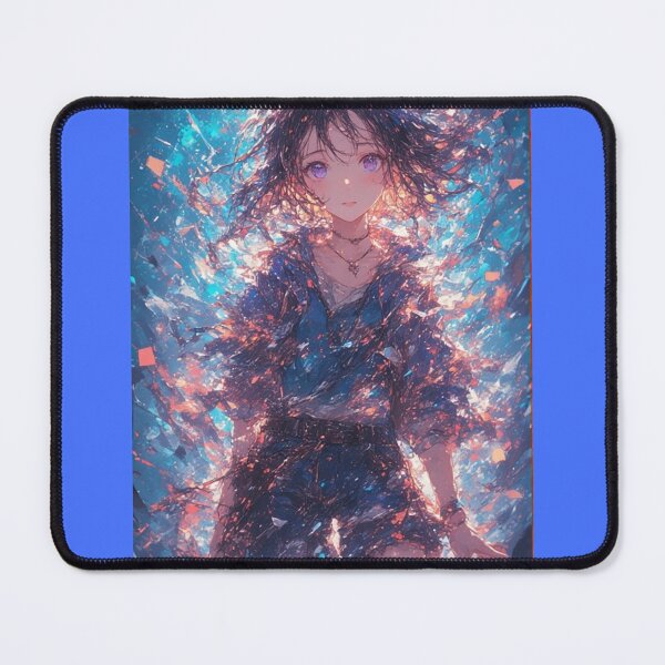 Item preview, Anime girl with pink crystals designed and sold by ArtsJulian.