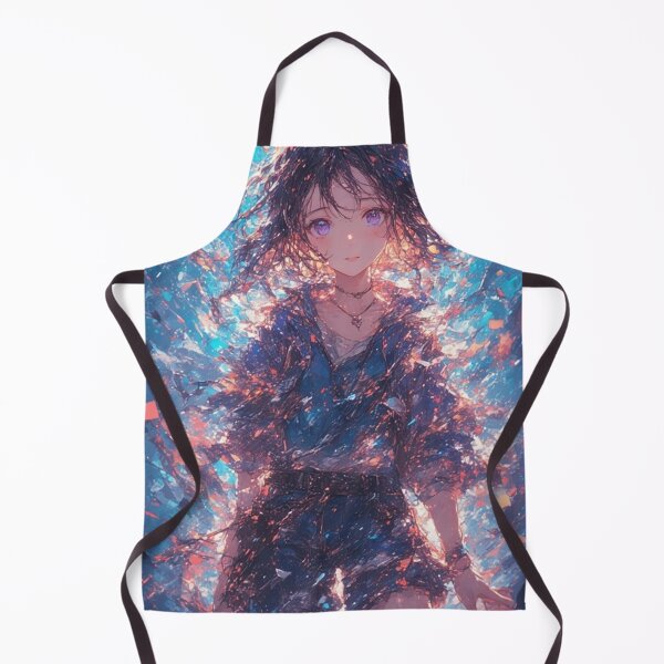 Item preview, Anime girl with pink crystals designed and sold by ArtsJulian.