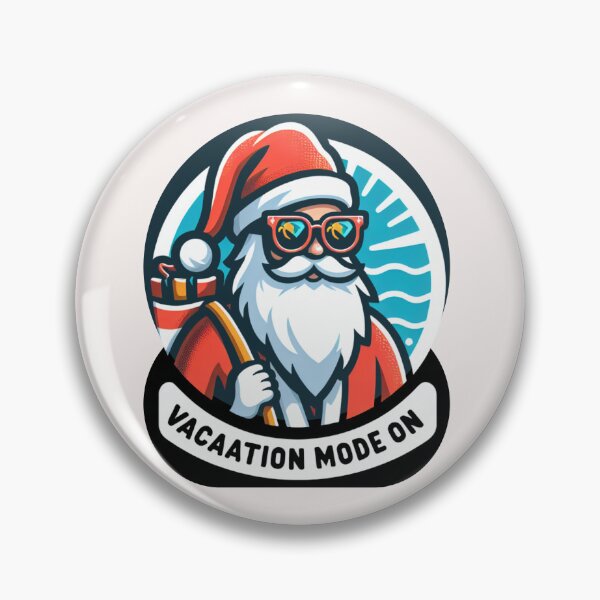 Item preview, Santa’s Vacation – Trendy, Funny & Viral Logos designed and sold by  ViralVisionsCreating .