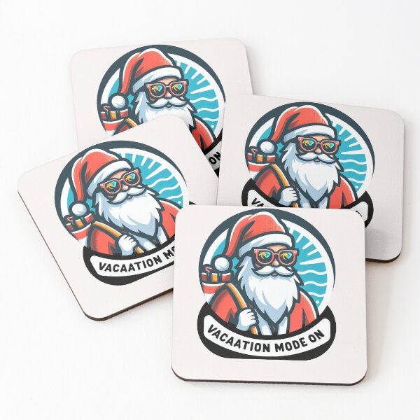 Item preview, Santa’s Vacation – Trendy, Funny & Viral Logos designed and sold by  ViralVisionsCreating .