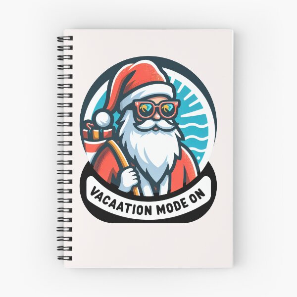 Item preview, Santa’s Vacation – Trendy, Funny & Viral Logos designed and sold by  ViralVisionsCreating .
