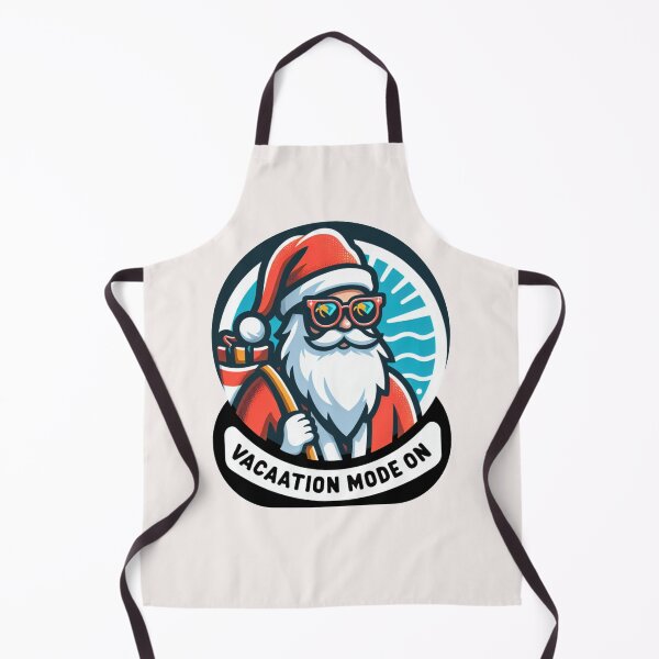 Item preview, Santa’s Vacation – Trendy, Funny & Viral Logos designed and sold by ViralVisionsCreating .