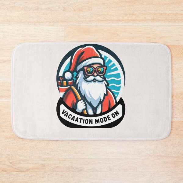 Item preview, Santa’s Vacation – Trendy, Funny & Viral Logos designed and sold by  ViralVisionsCreating .