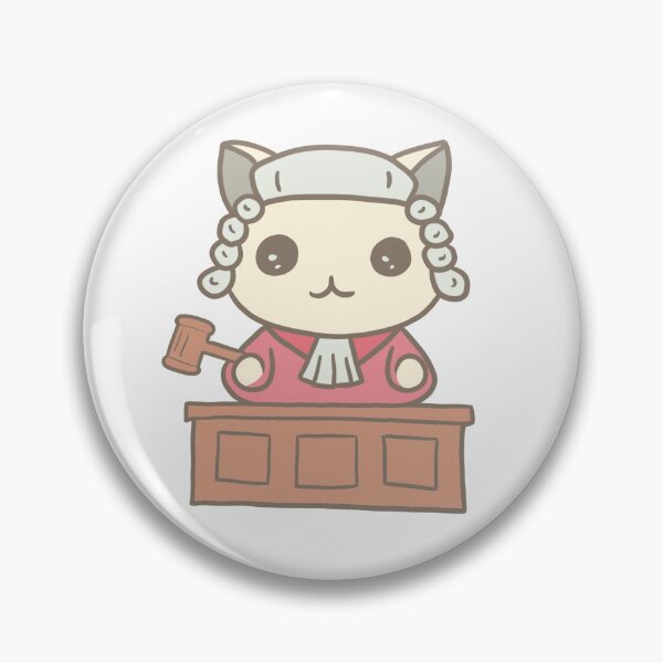 Item preview, White Cat Judge designed and sold by jmossdesigns.