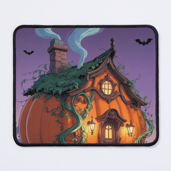 Item preview, Pumpkin Cottage – Fairytale Halloween Cottagecore designed and sold by Deezyned.