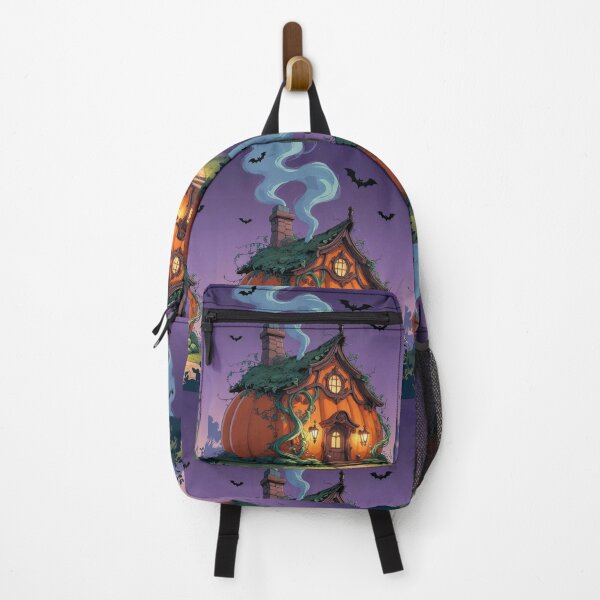 Item preview, Pumpkin Cottage – Fairytale Halloween Cottagecore designed and sold by Deezyned.