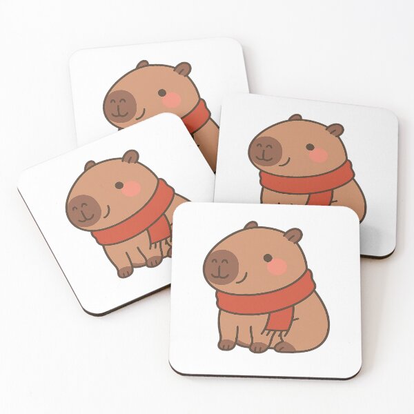 Item preview, Winter Capybara – Warm Cuteness designed and sold by Lolilas.