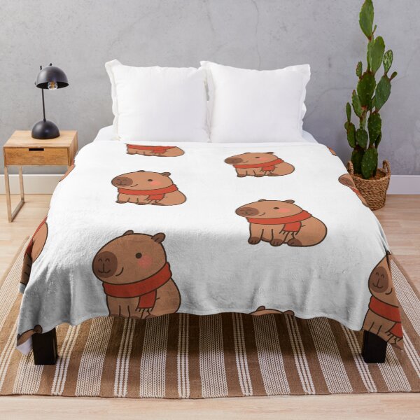 Item preview, Winter Capybara – Warm Cuteness designed and sold by Lolilas.