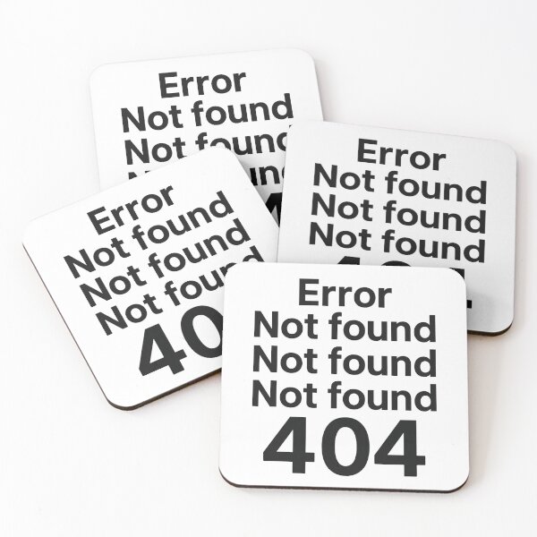 Item preview, Error Not Found 404 designed and sold by Sara Wrenai.