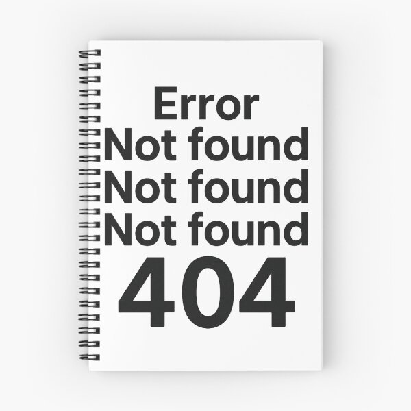 Item preview, Error Not Found 404 designed and sold by Sara Wrenai.