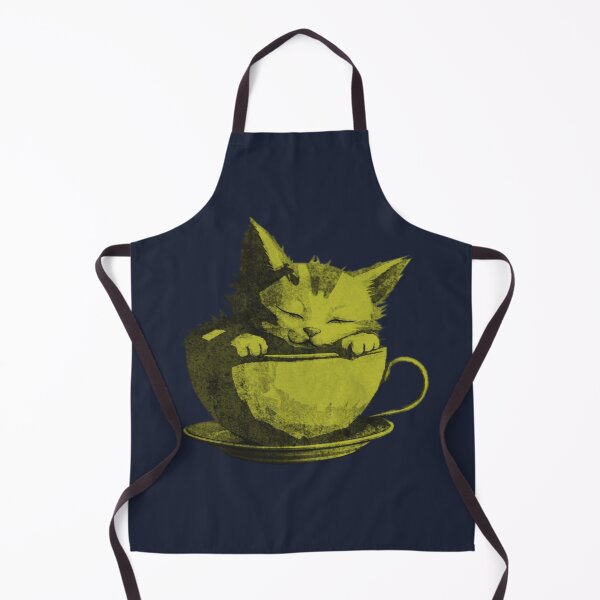 Item preview, Sleeping Cat in Teacup designed and sold by kinpirks.