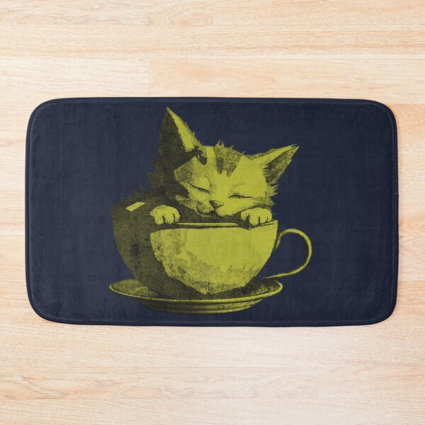 Item preview, Sleeping Cat in Teacup designed and sold by kinpirks.
