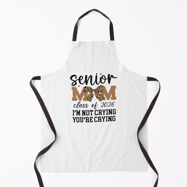 Item preview, Senior Mom Class of 2026 Leopard Print Bow Graduation I'm Not Crying Gift designed and sold by ivotee.