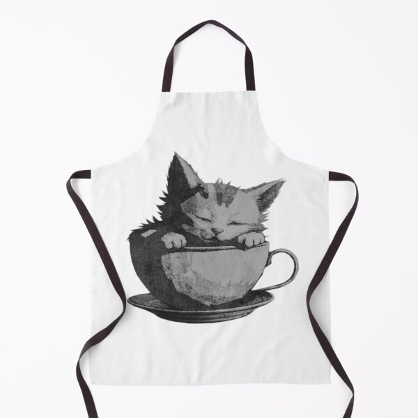 Item preview, Sleeping Cat in Teacup designed and sold by kinpirks.