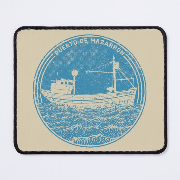 Item preview, Fishing Boat Puerto de Mazarron designed and sold by mzrn-souvenirs.