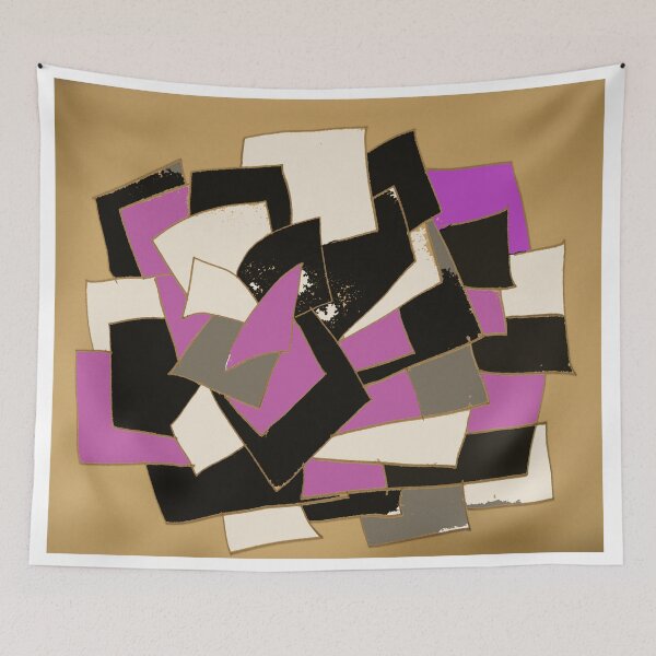 Item preview, Purple Black Pages Abstract designed and sold by SmashingDeals.