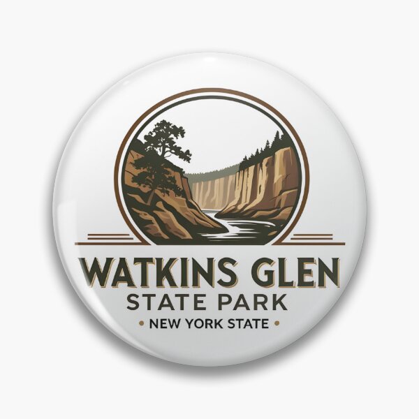 Item preview, Watkins Glen State Park - New York State  designed and sold by GoodOldVintage.