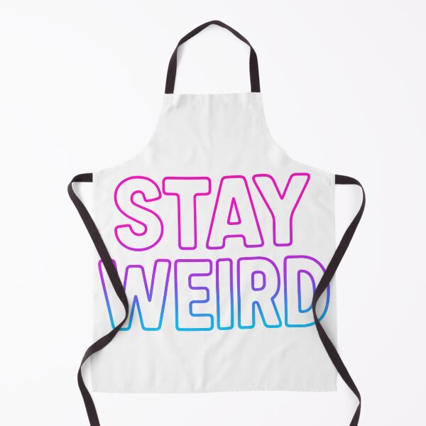 Item preview, Stay Weird – Bold Minimalist Typography Sticker & T-Shirt Design designed and sold by RouniBoutique.