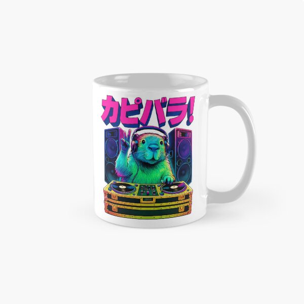 Item preview, Capybara DJ designed and sold by ROBOTFACE T-Shirts.