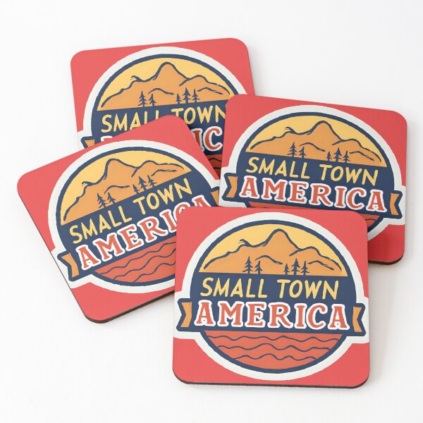 Item preview, Small Town America designed and sold by MattBStickers.