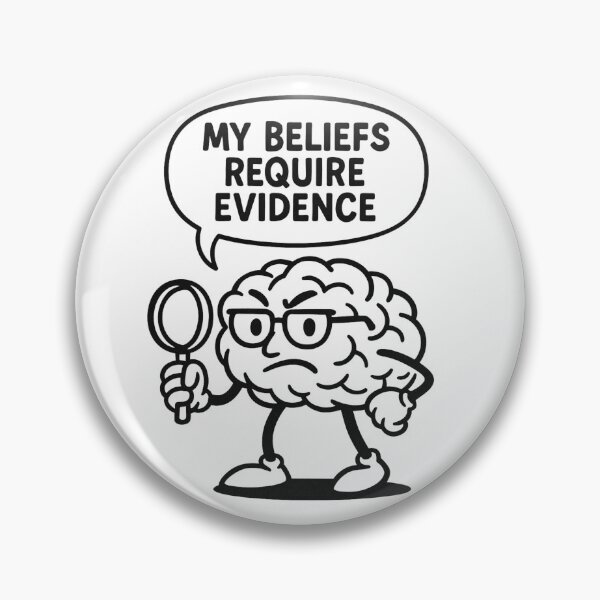Item preview, Funny Rational Brain – Logical Thinking Cartoon Meme designed and sold by jelonkaa.
