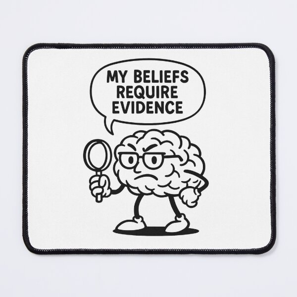 Item preview, Funny Rational Brain – Logical Thinking Cartoon Meme designed and sold by jelonkaa.