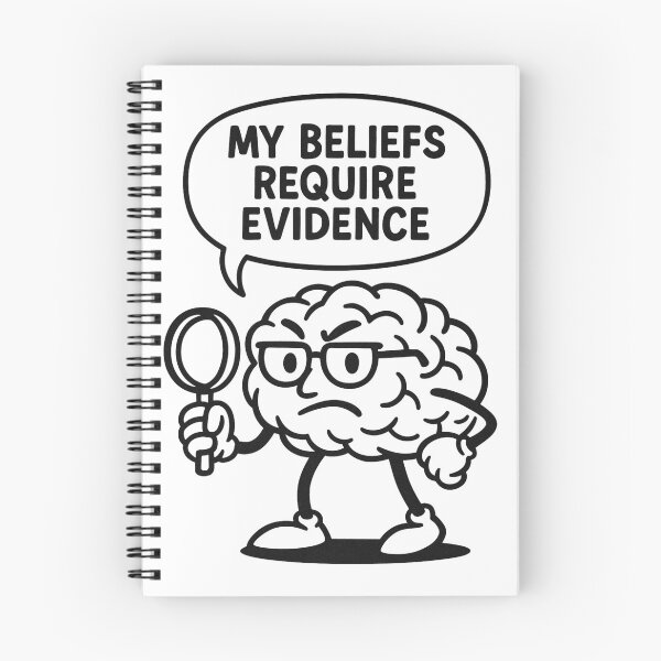 Item preview, Funny Rational Brain – Logical Thinking Cartoon Meme designed and sold by jelonkaa.