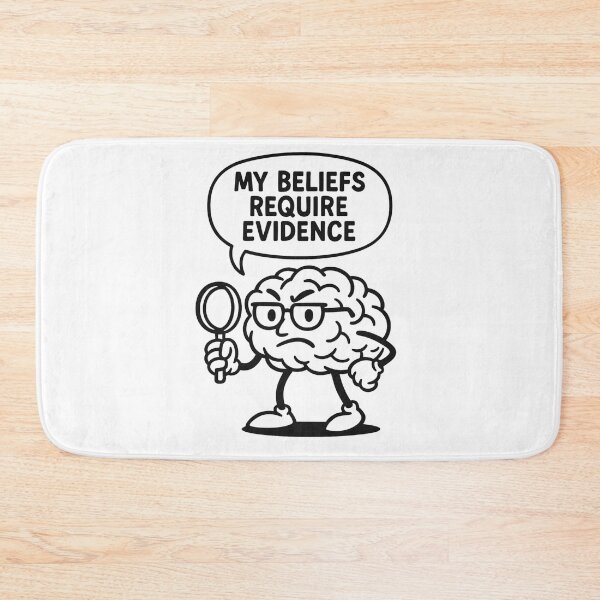 Item preview, Funny Rational Brain – Logical Thinking Cartoon Meme designed and sold by jelonkaa.
