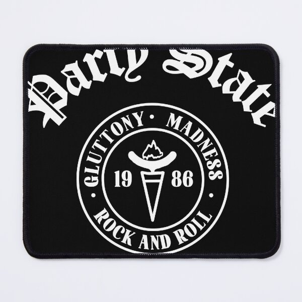 Item preview, Party State – Gluttony Madness Rock and Roll 1986 designed and sold by Alpha Stag.