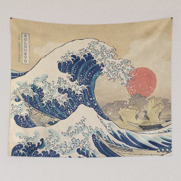 Item preview, The Great Wave - Bolnuevo designed and sold by mzrn-souvenirs.
