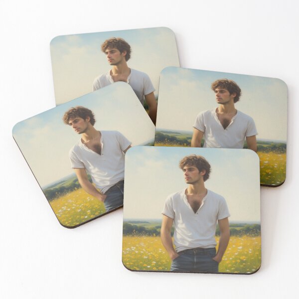 Item preview, Boy in the Wildflowers designed and sold by BeardyWanderers.