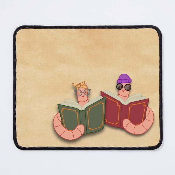 Item preview, Book Worms Reading Together  designed and sold by Kiah Rose Creative.