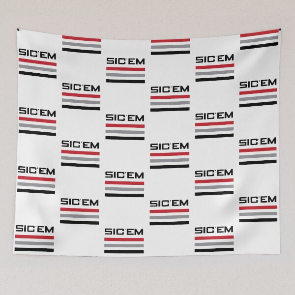 Item preview, Sic'Em Dawgs, Georgia Football Block Letter Traditional designed and sold by PUSH Proper Prints.