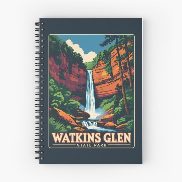 Item preview, Watkins Glen State Park - New York State  designed and sold by GoodOldVintage.